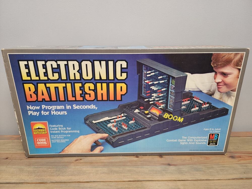 1980s Hasbro Electronic Battleship Game